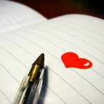 heart and pen